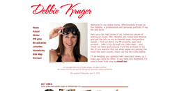 Desktop Screenshot of debbiekruger.com
